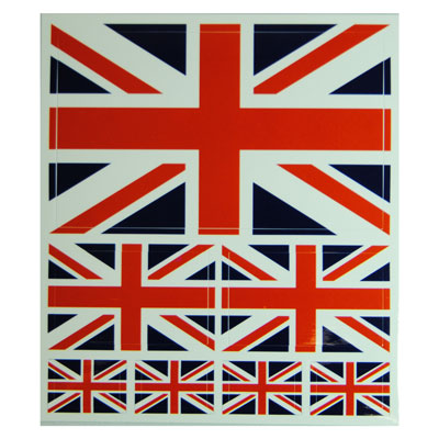 United Kingdon Flag Sticker Pack