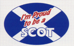 I'm proud to be a SCOT oval Sticker