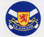 Glasgow round Sticker