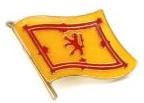 Scotland Lion Flag Lapel Pin Badge